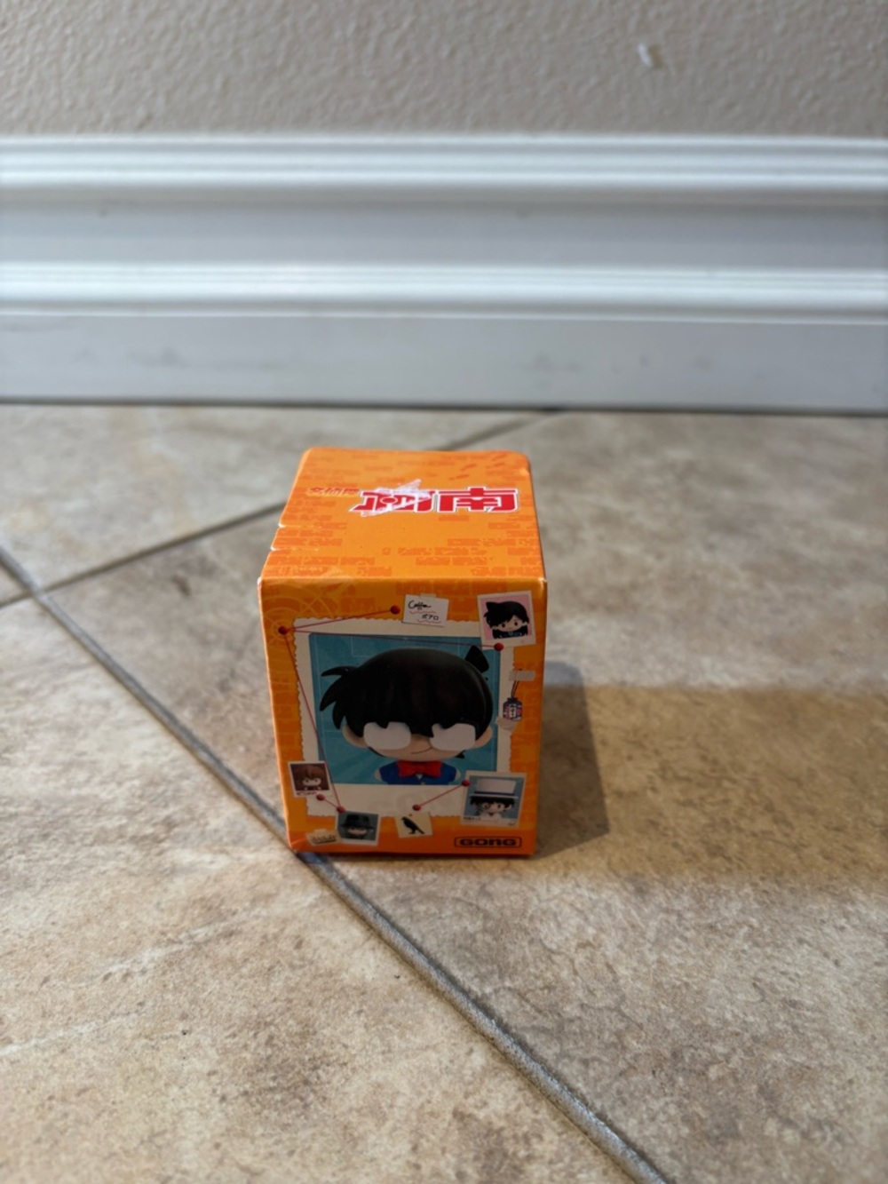 Damaged box Detective Conan Super Mini Figure blind box.